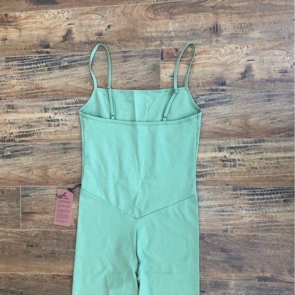 **NWT** Girlfriend Collective Green Cami Unitard XXL - Picture 8 of 12